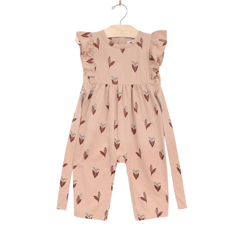 Flutter Long Romper- Lily of the Valley
