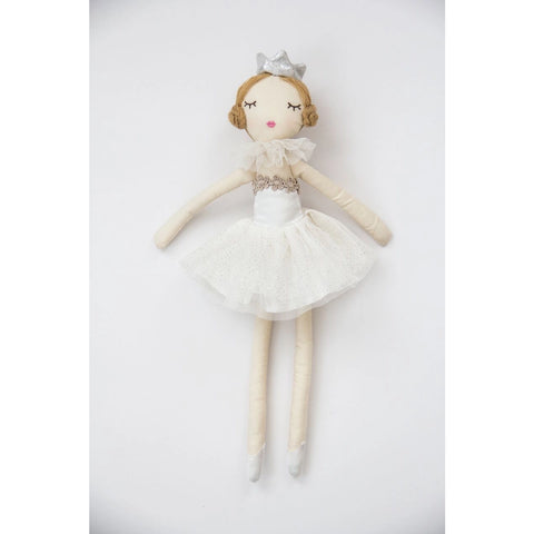 Small Ballerina Princess Doll - White