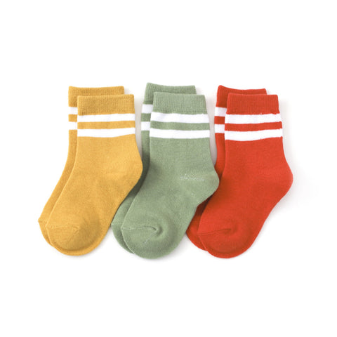 Garden Striped Midi Socks - 3 Pack