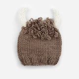 Billy Buffalo Knit Hat - Mocha Brown
