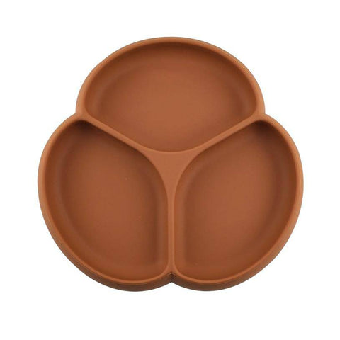 Silicone Suction Plate - Clay